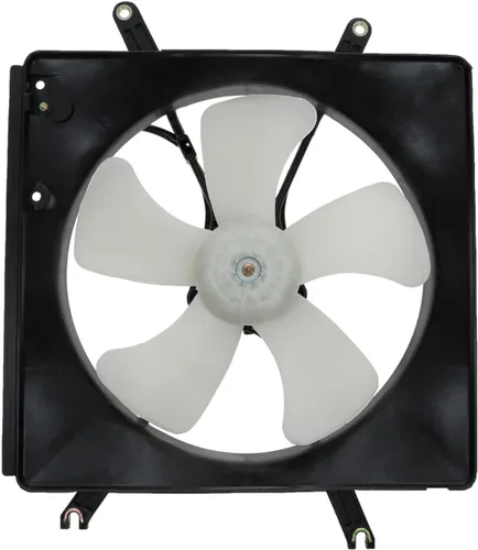 Miniatura 90 de TRQ Conjunto de ventilador de refrigeración dual del radiador compatible con Toyota Highlander 2008-2013 TO3115155