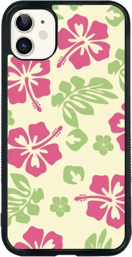 Miniatura 93 de FANXI Funda de teléfono de hibisco azul compatible con iPhone 11 de 6.1 pulgadas, funda protectora a prueba de golpes de TPU con bonita flor azul