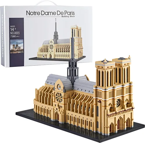 Miniatura 11 de Big Ben - Juego de microbloques de torre de reloj para adultos, mini juegos de bloques de construcción icónicos de la ciudad de Londres, regalo