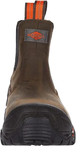 Miniatura 2 de MERRELL Strongfield Chelsea - Botas de trabajo de cuero con punta compuesta CT para hombre