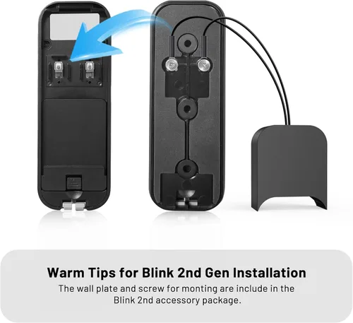 Miniatura 3 de Extensor receptor de timbre inalámbrico para timbre de video Blink - Compatible con timbre de video Blink - actualizado alto y claro