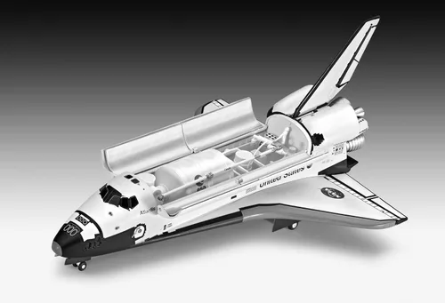 Miniatura 9 de Revell Alemania 04544 Transbordador espacial Atlantis Modelo Kit