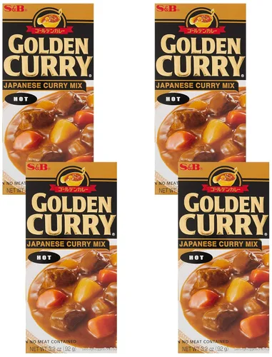 Miniatura 6 de S&B, Mezcla de salsa de curry dorado, caliente, 3.2 oz