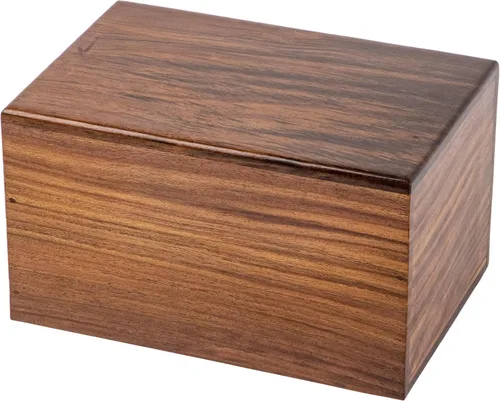 Miniatura 3 de SIC Urnas de recuerdo de madera para cenizas humanas y mascotas, hermosas urnas de cremación del árbol de la vida, con capacidad para 14 libras