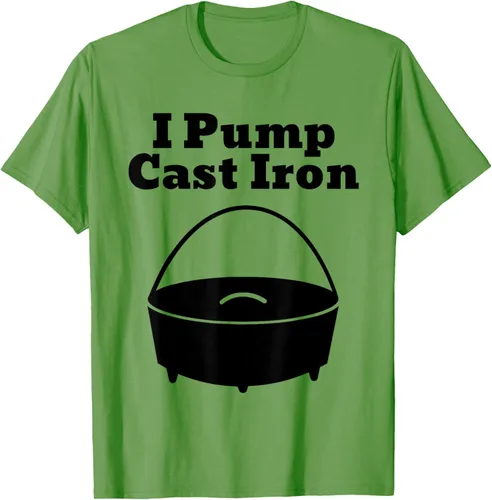 Miniatura 15 de I Pump - Camiseta de hierro fundido para cocinar al horno holandés