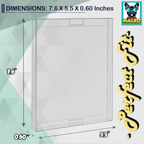 Miniatura 4 de MALKO Paquete de 20 fundas protectoras de videojuegos compatibles con: PS2 WII - WII U Gamecube Funda estándar para Xbox y DVD Funda