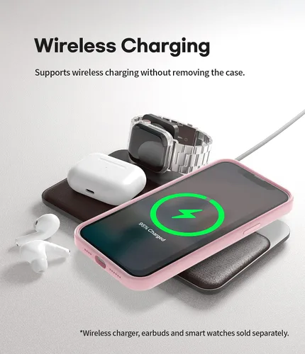 Miniatura 3 de GOOSPERY Funda de silicona líquida compatible con iPhone 13 Pro Max, protección de cuerpo completo, suave al tacto, a prueba de golpes, con forro