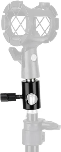 Miniatura 5 de CAMVATE Conector de montaje de soporte de luz con tornillo macho de 5/8 "-27 para soporte de micrófono - 1939