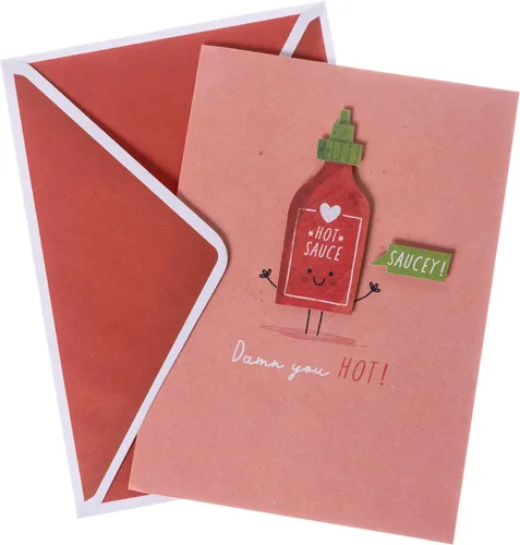 Miniatura 12 de Graphique Cherry Much - Tarjeta de San Valentín hecha a mano, romántica, de amor y lindo saludo, aniversario, esposa, novia, marido, novio, ella