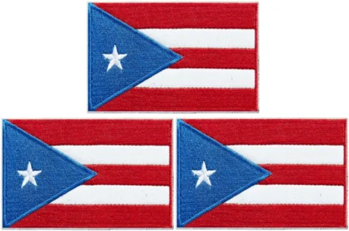 Miniatura 4 de Paquete de 3 parches de bandera de Colombia, parche bordado de bandera de Colombia, para sombreros, bolsas tácticas, chaquetas, parches de ropa