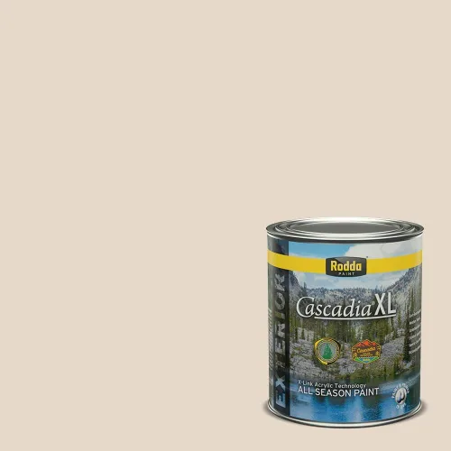 Miniatura 17 de Rodda Paint CASCADIA XL - Pintura e imprimación satinada para exteriores en uno, cuarto de galón, color blanco