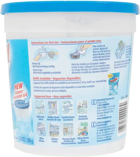 Miniatura 4 de Damp Rid FG01K DampRidTM - Actualizador de habitación (paquete de 6)