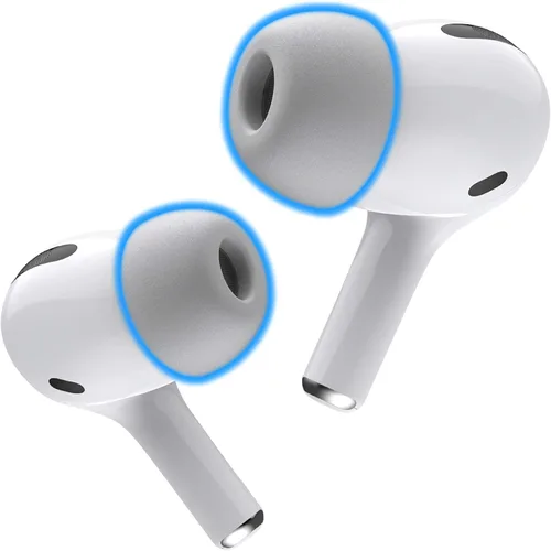 Miniatura 17 de Foam Masters - Almohadillas de espuma viscoelástica para AirPods Pro de 1ª y 2ª generación, cómodas, seguras, mejor cancelación de ruido, versión