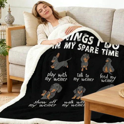 Miniatura 153 de Autumn Teddy Dog Patchwork Sherpa Blanket Fall Cozy Throw Blanket Cute Puppy Quilt Style Warm Soft Blanket for Couch Sofa Bedroom Decor 50x60 Inches