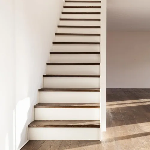 Miniatura 8 de funlife 10 Tiras 47.24"x7.08" Adhesivos Despegar y Pegar para Contrahuellas de Escaleras, Calcomanías Adhesivas de Vinilo Autoadhesivas para Blanco