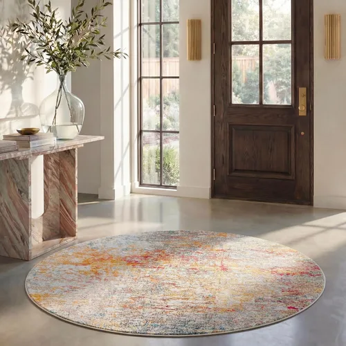 Miniatura 65 de SAFAVIEH Colección Madison - Alfombra de acento 2'2" x 4', negro y dorado, diseño abstracto moderno, no desprende pelusa y fácil cuidado, ideal