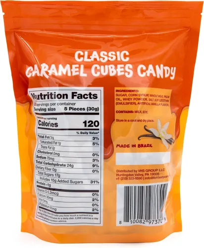 Miniatura 4 de Caramelos en cubos de caramelo – Paquete a granel de 2 libras (alrededor de 135 unidades) – Cuadrados cremosos clásicos – Envueltos individualmente