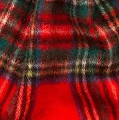 Miniatura 2 de Glen Isla Bufanda 100% cachemira Tartán Royal Stewart Rojo - Hecho en Escocia, Rojo