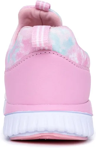 Miniatura 3 de Nautica Tenis deportivos sin cordones para niñas jóvenes, elegantes zapatos para correr y tenis para niños pequeños y grandes