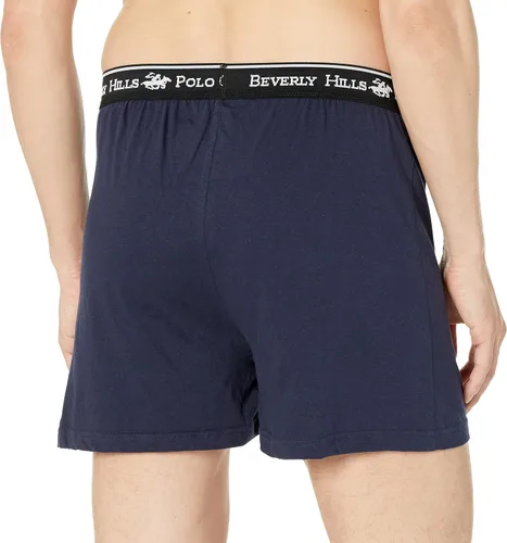 Miniatura 3 de Beverly Hills Polo Club Paquete de 4 bóxers de punto para hombre