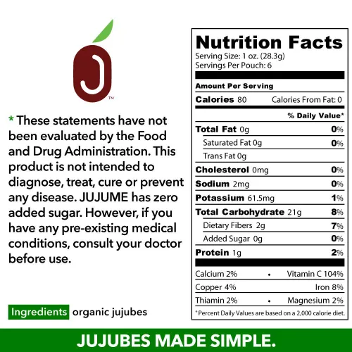 Miniatura 11 de JUJUME Dátiles rojos de azufaifos cultivados en California orgánicos USDA Clasificado individualmente 3 veces para control de calidad