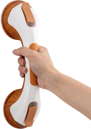Miniatura 21 de TAILI Barra de agarre para ducha, mango de ducha de 12 pulgadas para tinas y ancianos, barras de agarre con succión para personas mayores, asas