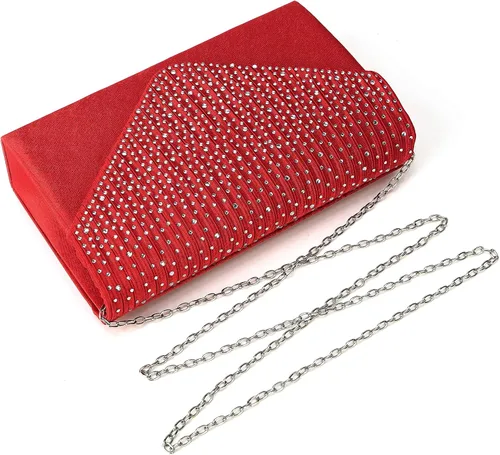 Miniatura 5 de Nodykka Monederos y bolsos de mano de noche, bolsos cruzados clásicos para boda, fiesta, bolso de hombro para mujer