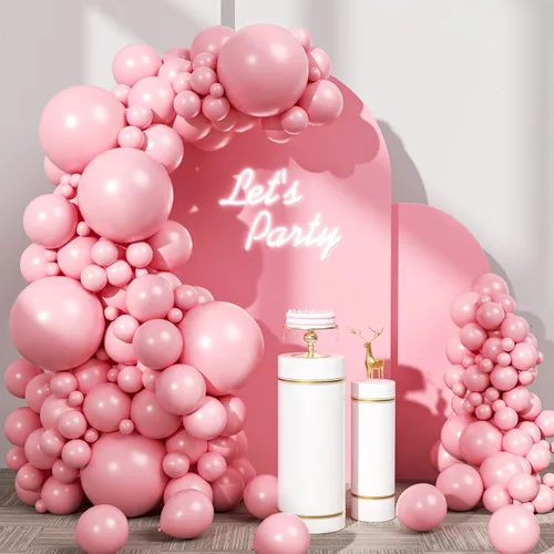 Miniatura 17 de FOTIOMRG - Kit de guirnalda de arco de globos blancos de 110 piezas, globos de látex blancos de 18, 12, 10, 5 pulgadas de diferentes tamaños