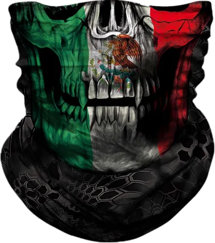 Cubre cara tipo bandana sin costuras, para el cuello, cubierta de cara sin costuras, protección UV para motocicleta, ciclismo, equitación, correr,