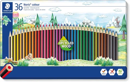 STAEDTLER 185 M36 Noris - Lápices de colores (36 lápices de colores, 36 unidades)
