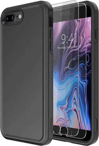 Miniatura 10 de Diverbox Funda [A prueba de golpes] [A prueba de caídas] [A prueba de polvo], Cubierta de protección resistente para teléfono para Apple iPhone 8