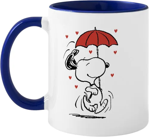 Miniatura 16 de CafePress Snoopy On Heart Mugs 11 oz (325 ml) Ceramic Coffee Mug