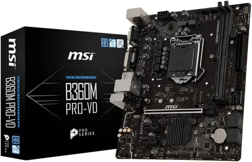 Miniatura 9 de MSI Serie Pro Intel Coffee Lake B360 LGA 1151 BTC ETH LTC Placa Base de Minería de Criptomonedas ATX (B360-F PRO)