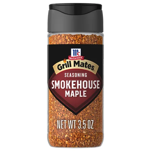 McCormick Grill Mates Smokehouse Condimento de arce, 3.5 onzas