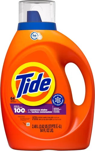 Miniatura 45 de Tide Detergente líquido para ropa, original, 100 cargas, 146 onzas líquidas, compatible con alta eficiencia