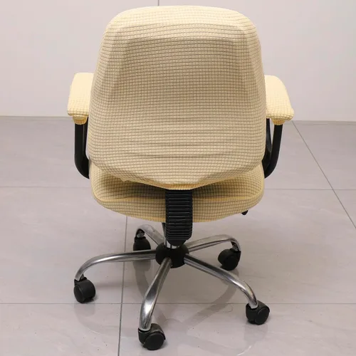 Miniatura 5 de Melaluxe Funda para silla de oficina con fundas para reposabrazos, funda elástica universal para silla de escritorio, fundas para silla