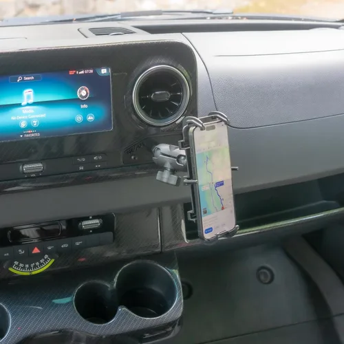 Miniatura 3 de NEXUS Adaptador de cubículo para VS30 Mercedes-Benz Sprinter Van (bola de 1 pulgada lado del pasajero)