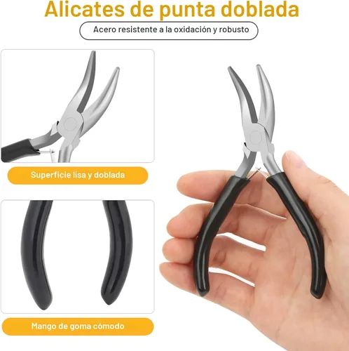 Miniatura 6 de Anezus Juego de 1200 anillos de salto para hacer joyas, oro, suministros de fabricación de joyas y reparación de collares, estilo moderno