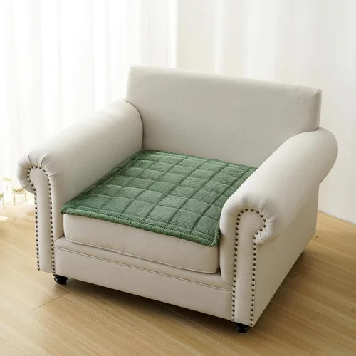 Miniatura 28 de Fundas para brazos de sofá, funda suave para respaldo reclinable, lavable, fundas gruesas y mullidas para reposabrazos de sofá, fundas protectoras