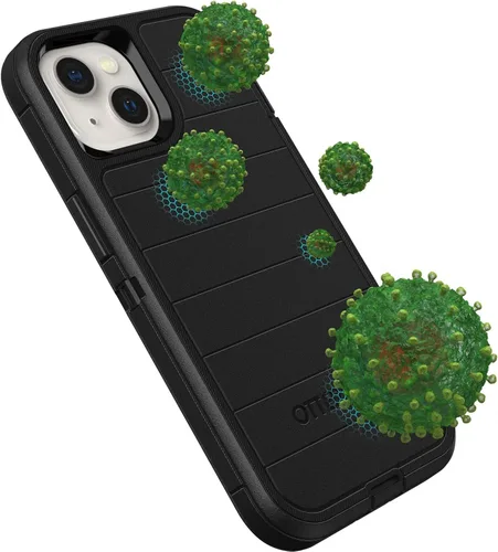 Miniatura 7 de OtterBox Defender Series - Funda de edición sin pantalla para iPhone 13 (Solamente) - Solo funda - Protección de defensa microbiana - Embalaje