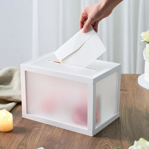 Miniatura 9 de AW BRIDAL Caja de Recuerdos de Boda para Señor y Señora para Parejas, Cajas de Madera con Tapa, Regalos de Despedida de Soltera para Novia, Fiesta