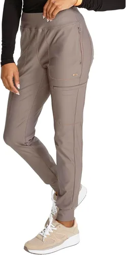 Miniatura 4 de Cherokee Form CK092 - Pantalón médico para mujer, tiro medio, pierna cónica, con cordón