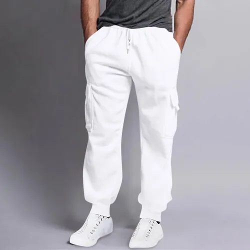 Miniatura 2 de Pantalones cargo para hombre, holgados, pantalones deportivos para hombre, pantalones deportivos casuales, pantalones de carga rectos, pantalones