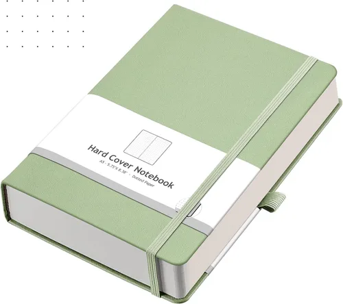 Miniatura 17 de AHGXG Cuaderno de papel cuadriculado - Cuaderno de papel de cuadrícula tamaño A4 grande 8.5''×11'', 320 páginas de diario grueso, papel cuadriculado