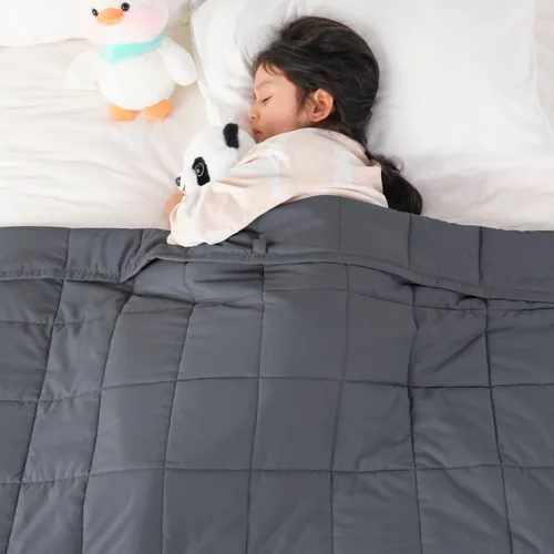 Miniatura 25 de Topblan - Manta pesada para adultos de 12 libras, suaves y cómodas mantas de forro polar con sherpa lanudo, manta pesada de jacquard elegante