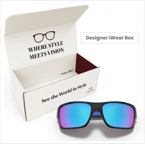 Miniatura 7 de Oakley Turbine OO9263 - Gafas de sol rectangulares para hombre, correa + paquete con kit de gafas de diseñador iWear