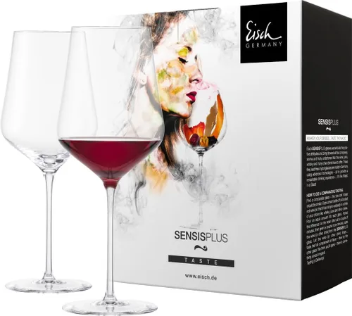 Miniatura 11 de Eisch SensisPlus - Vaso de cristal para vino blanco cielo, tecnología de aireación, sin plomo, apto para lavavajillas, juego de 2, 13.4 onzas
