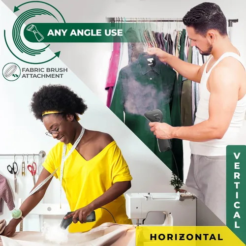 Miniatura 2 de Vaporizador para ropa de tela de vapor para viajes y tamaño mini ropa de mano vaporizadores para ropa de viaje de tela regalos de mujer