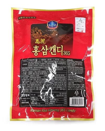 Miniatura 2 de LENITH Caramelo duro de ginseng rojo coreano, auténtico regalo de hierbas coreanas, sabor dulce y amargo, 7.05 onzas (7.05 oz)