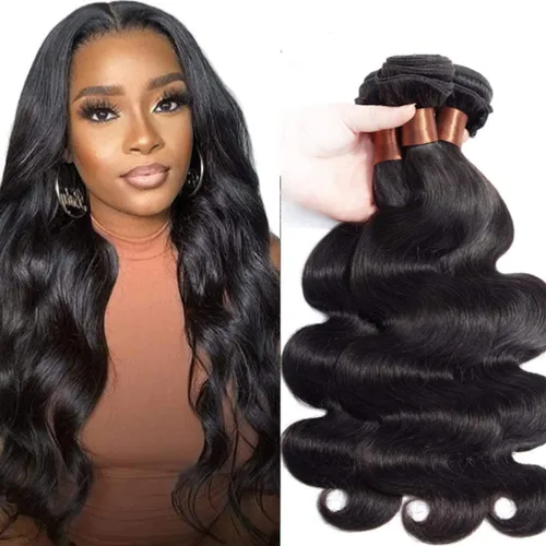 Miniatura 12 de Angie Queen 1 paquetes de cabello humano virgen sin procesar de 10 pulgadas, cabello humano ondulado y húmedo, cabello humano ondulado y natural
